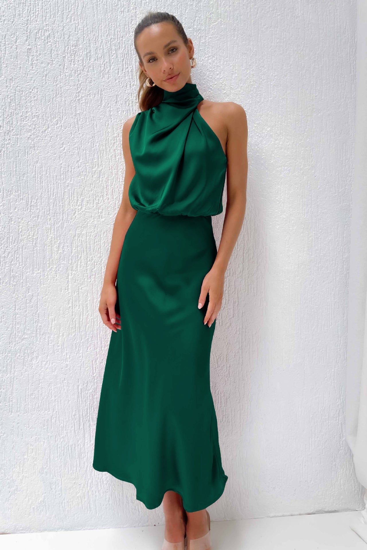 Robe Quentin Sahara Drapée