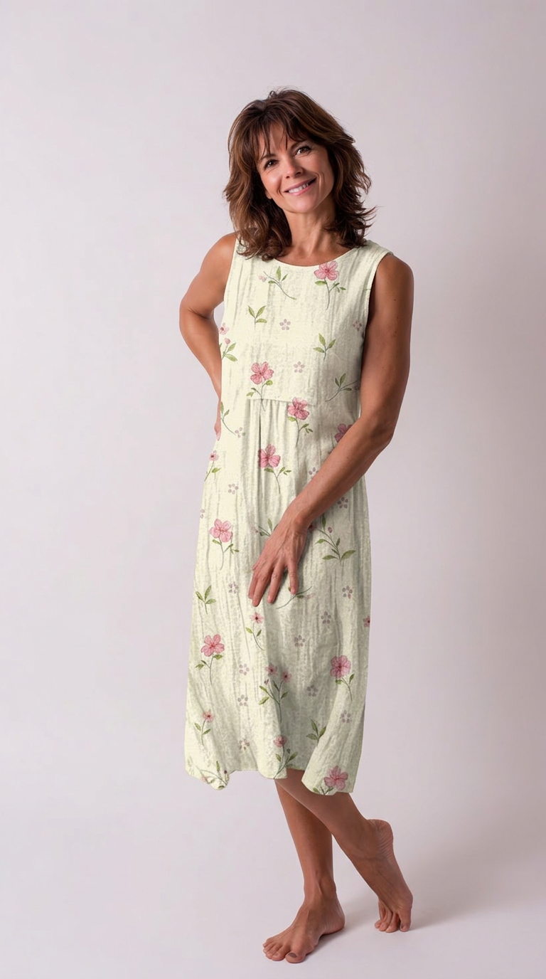 Esme - Robe Midi Quotidienne