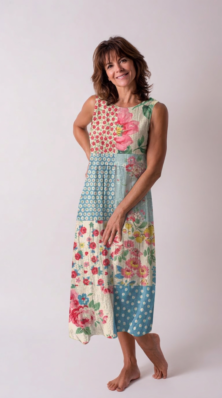 Mira - Robe Midi Quotidienne