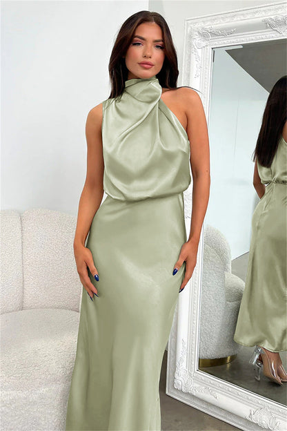 Robe Quentin Sahara Drapée