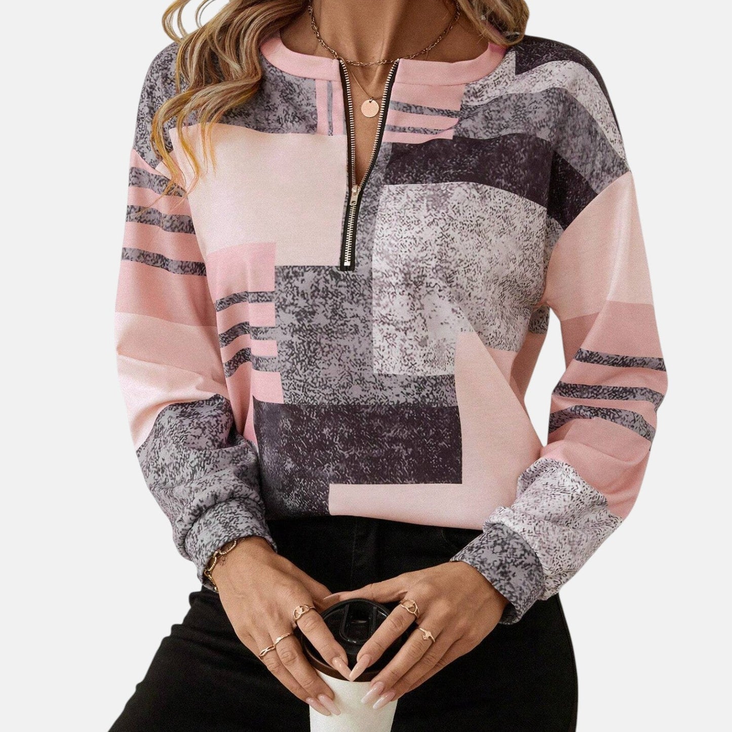 Marla | Sweat-shirt vintage chic