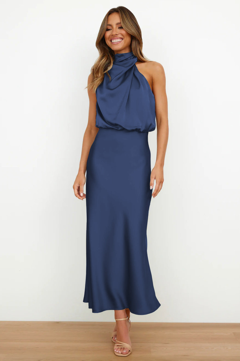 Robe Quentin Sahara Drapée