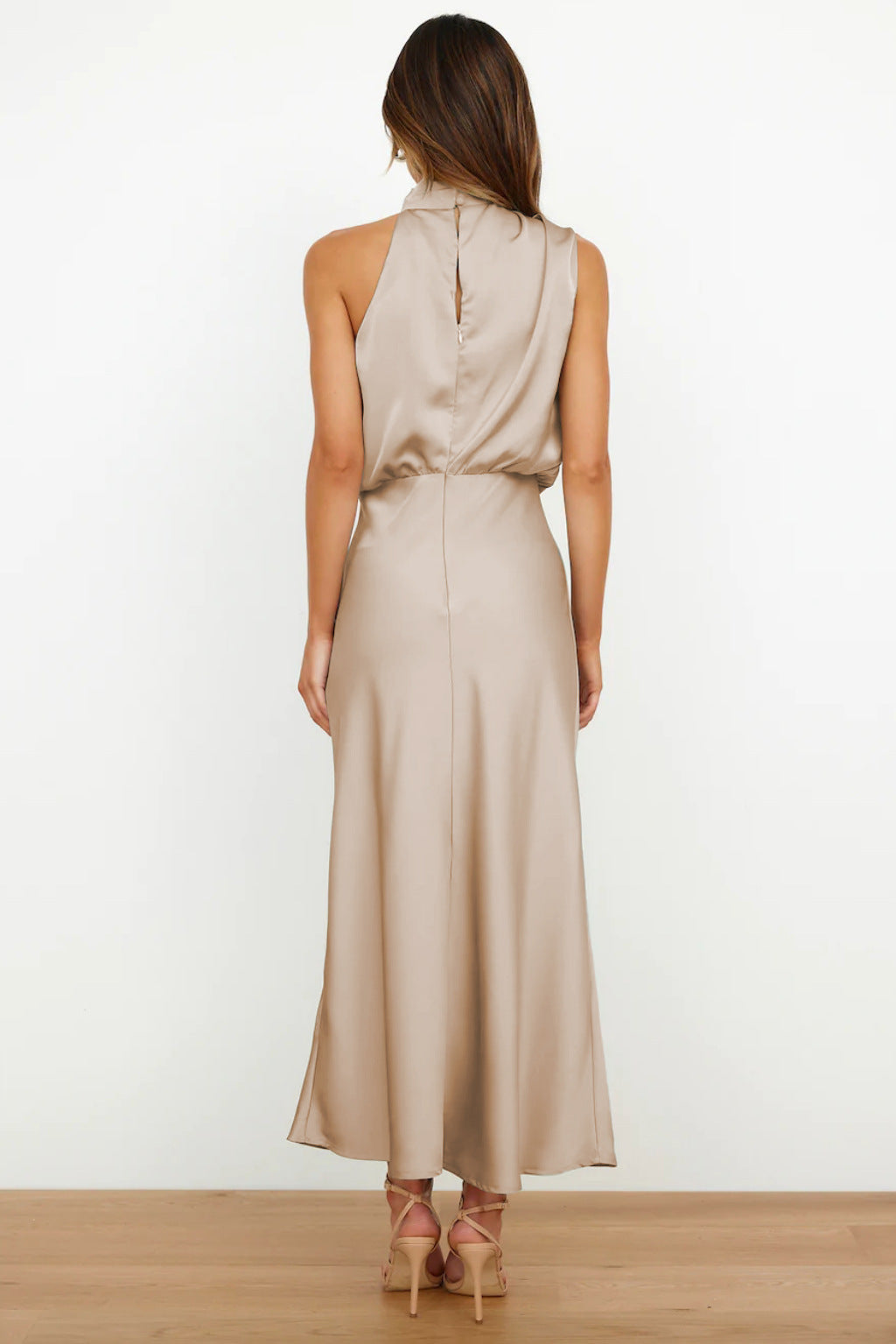 Robe Quentin Sahara Drapée