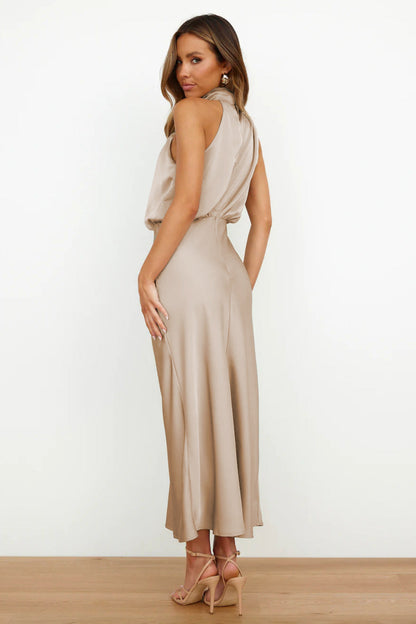 Vestido Quentin Sahara Draped