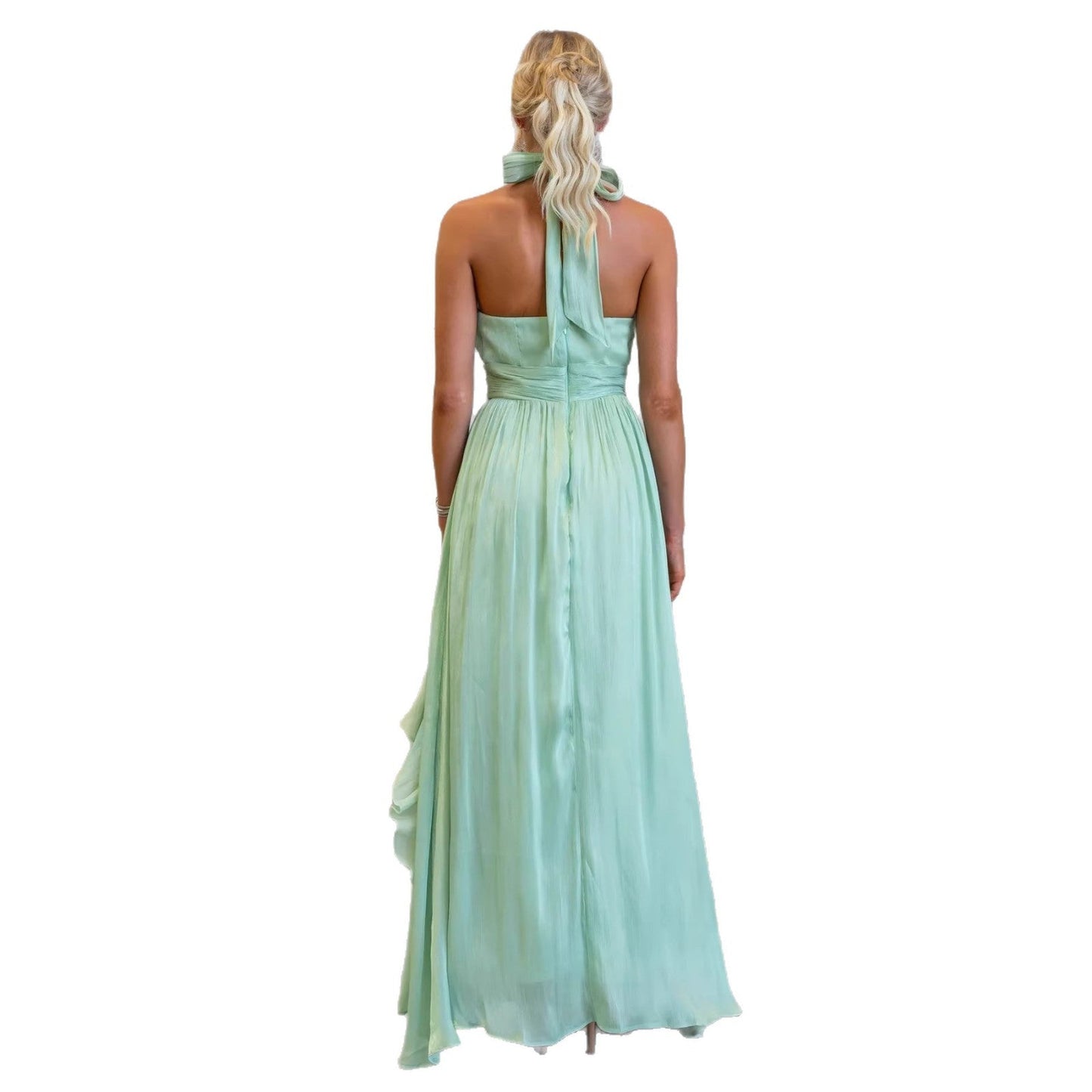 Robe Maxi à Volants Celestia