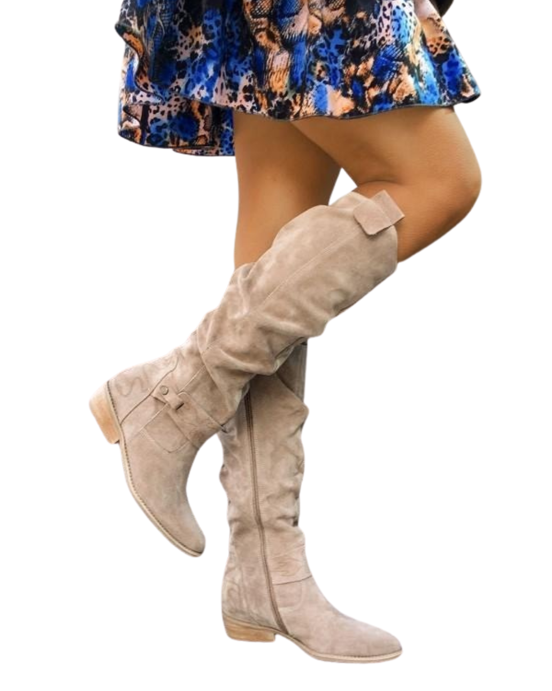 Zavira | Bottes en Suède Élégantes et Chaleureuses pour Femmes