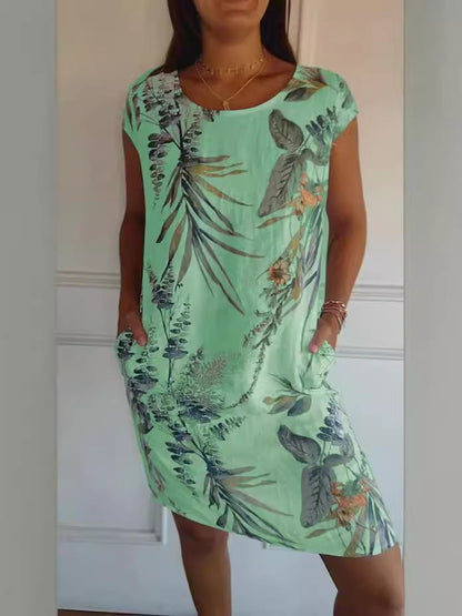 Sunniva - Robe Charm en Toile