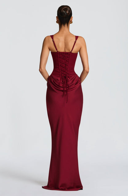 ELENA™ | ROBE MAXI EN FORME DE SABLE
