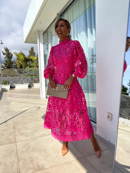 Noor - Robe en Dentelle Romantique