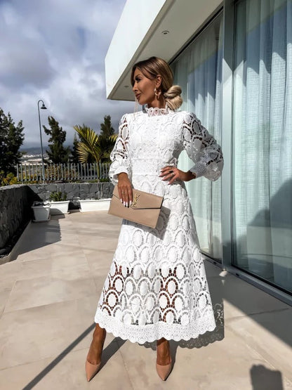 Noor - Robe en Dentelle Romantique