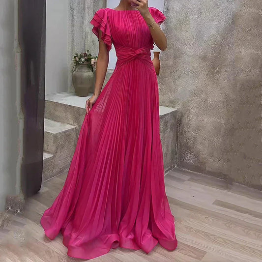 Robe de Soirée Plissée Rory