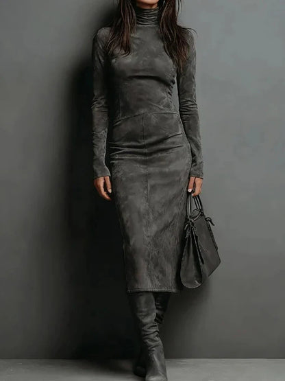 Naya™ | Robe midi élégante à ceinture