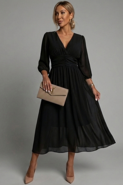 Camila | Robe enveloppante élégante
