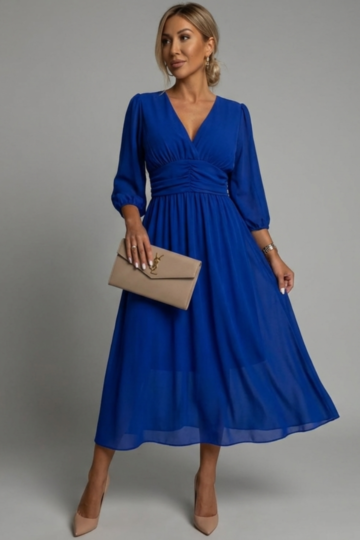 Camila | Robe enveloppante élégante