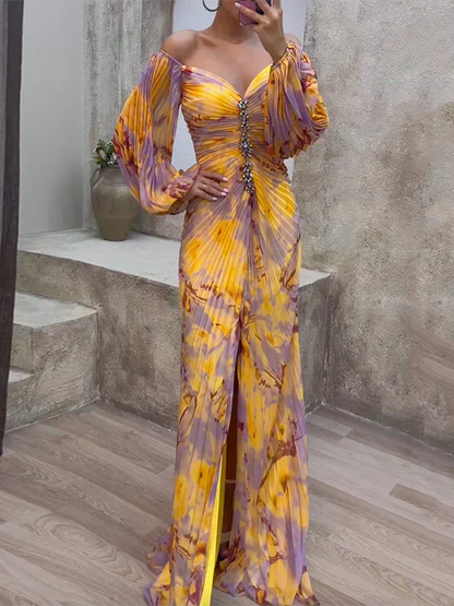 Robe Chic Maria avec Décolleté en V