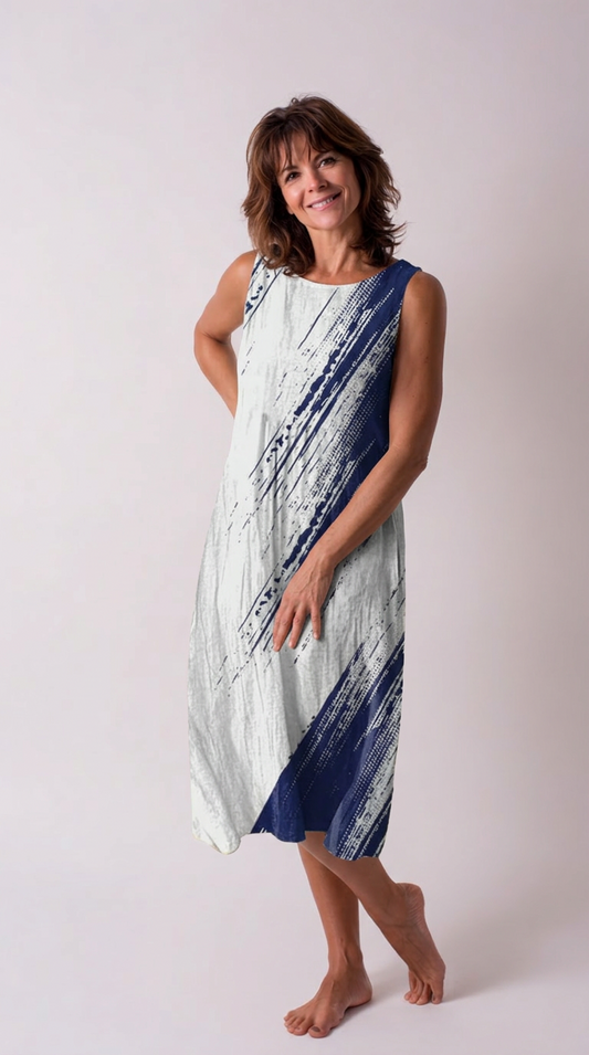 Elena - Robe Midi pour Tous les Jours