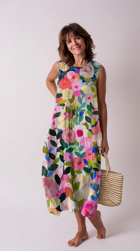 Noa - Robe Midi Quotidienne