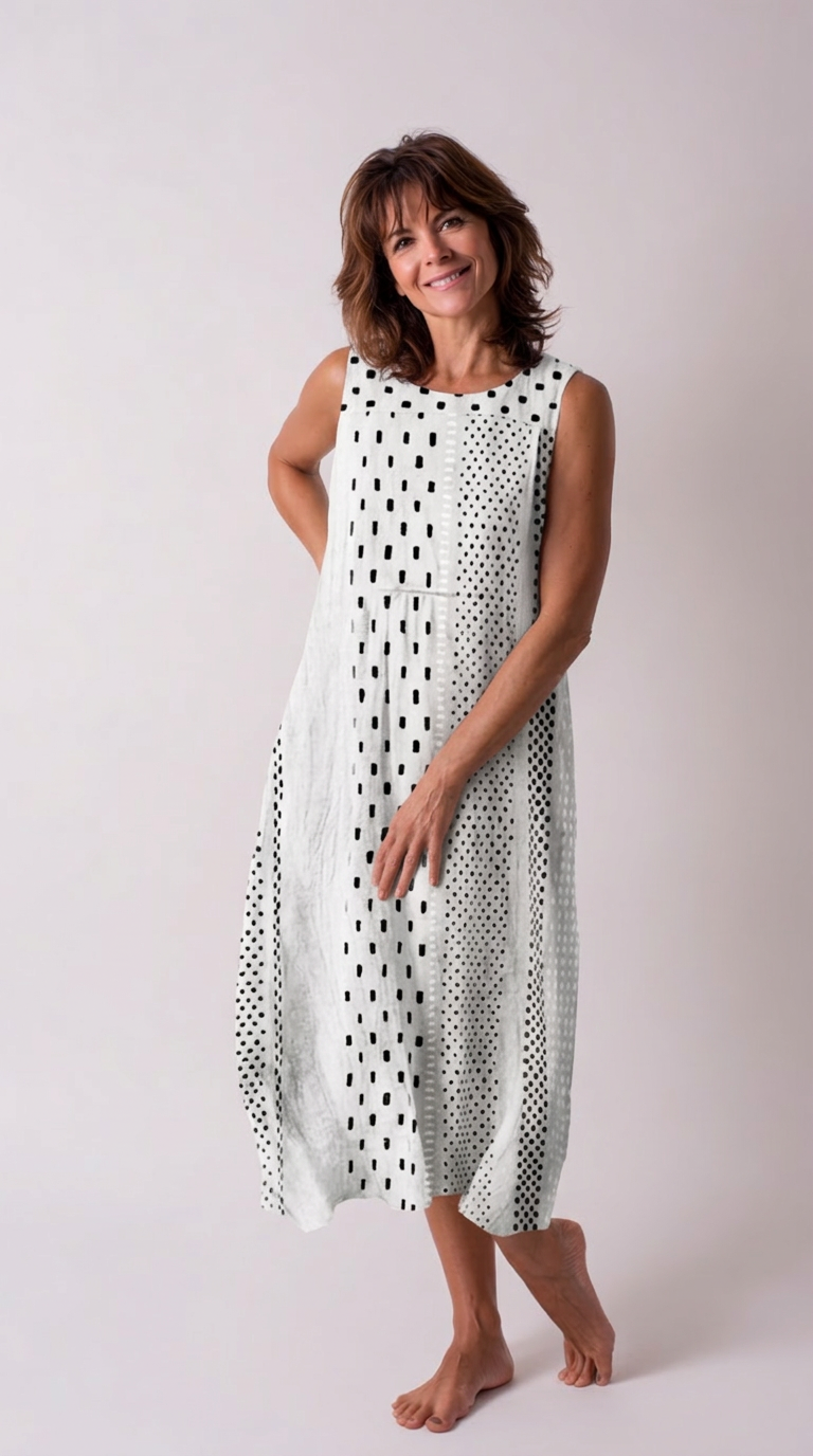 Thea - Robe Midi Quotidienne