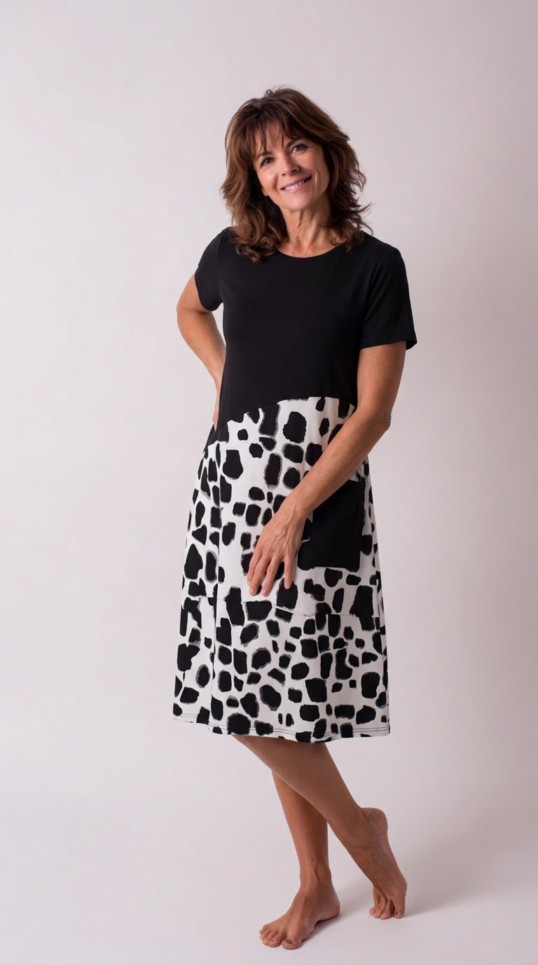 Cassandra - Robe Midi Élégante pour Femme